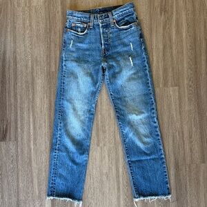 Levi’s Wedgie Straight Jeans - Size 24